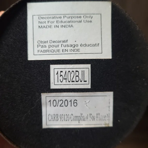 Small Rotating Globe Metal Sphere World Globe Blue Geography Desk Office Decor - Picture 7 of 9